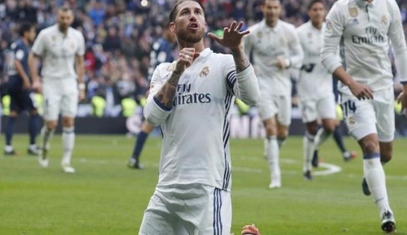 Đội hình Real Madrid mạnh nhất - Trung vệ Sergio Ramos