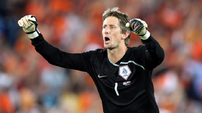 Thủ môn huyền thoại Edwin Van Der Sar